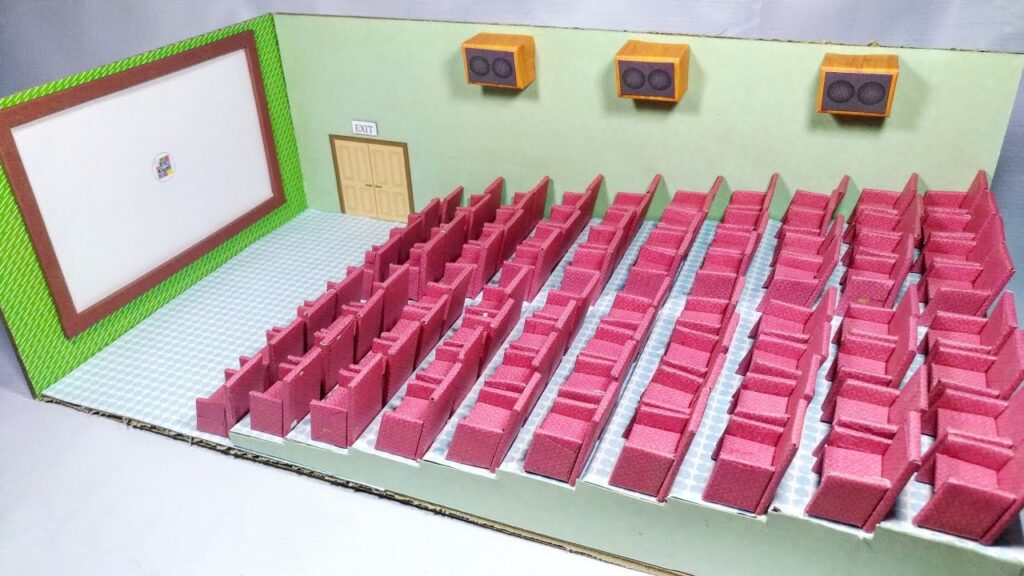 Miniature Movie Screen