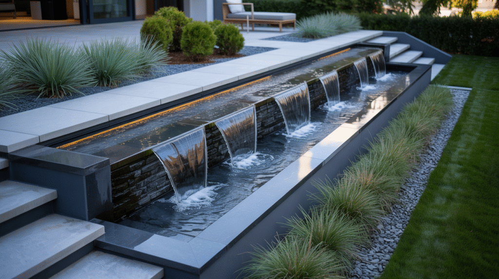 Modern Linear Falls