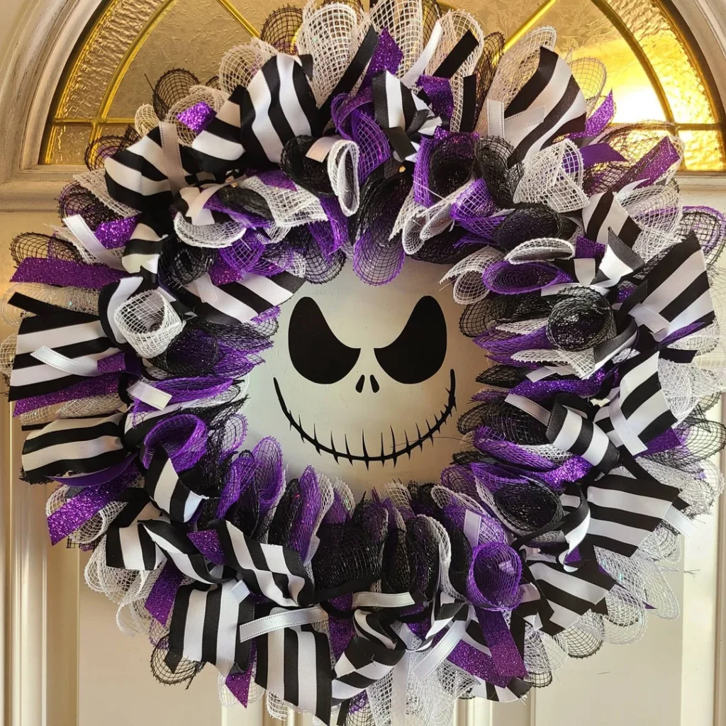 Nightmare Before Christmas Wreath