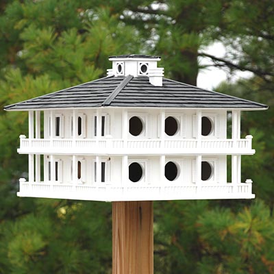 Purple Martin Apartment Birdhouse