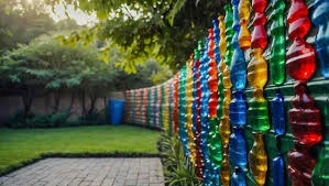 Rainbow Bottle Wall