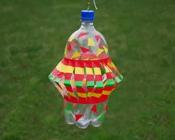 Recycled Bottle Wind Chimes