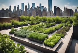 Rooftop Gardens City View Fresh Food