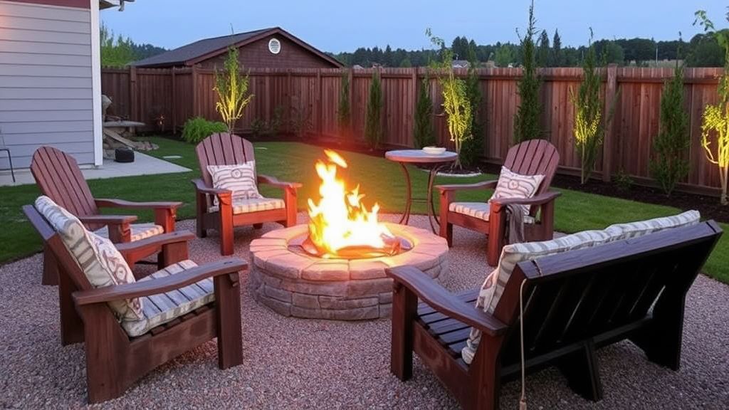 Rustic and Decorative Brick Fire Pit Inspirations