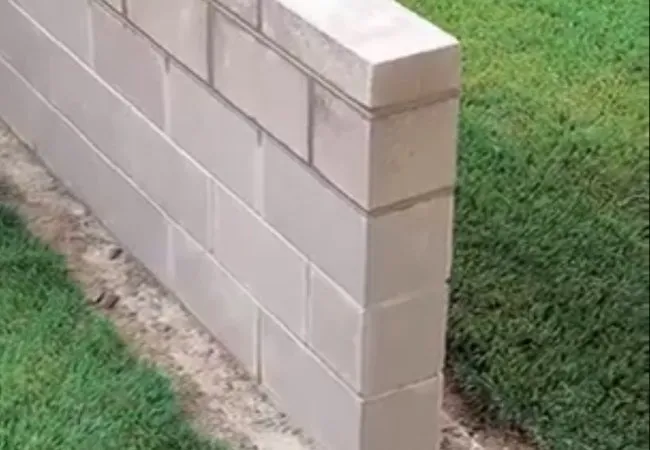 Securing Cinder Blocks