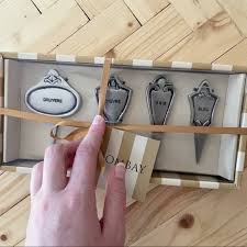 Silver Cheese Markers
