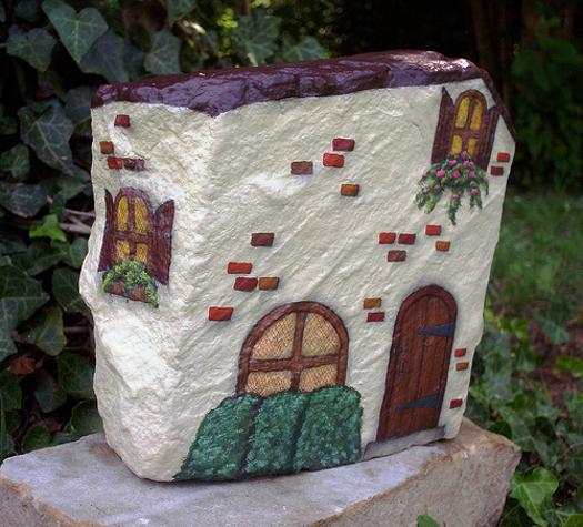 Simple House Designs on Rocks