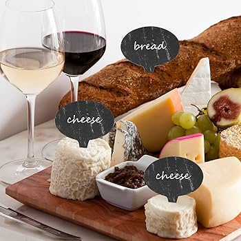 Slate Cheese Markers
