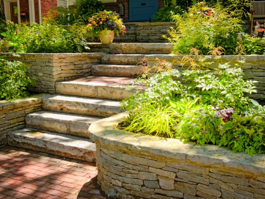 Terracing and Tiered Garden Ideas