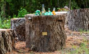 Tree Stump Beverage Cooler
