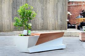 Trendy Planter Bench