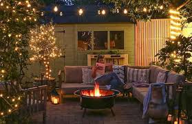 Twinkling Light Fire Pit