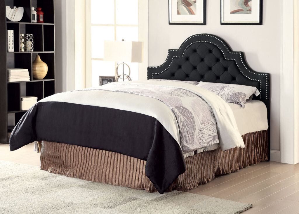 Upholstered Button-Tufted Headboard