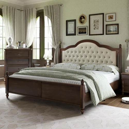 Upholstered Headboard with Wood Frame
