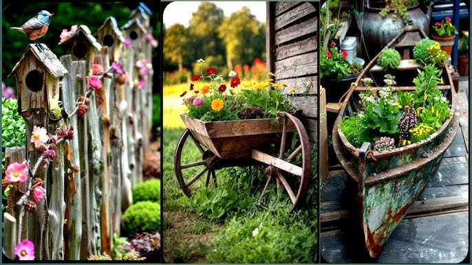 Vintage-Inspired Sculptures: Nostalgia in Your Garden