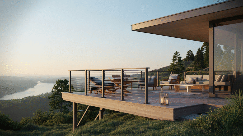 Vista Deck for Panoramic Views