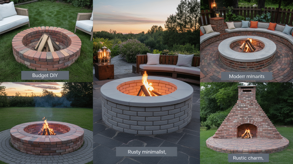 Why These Brick Fire Pit Plans Stand Out
