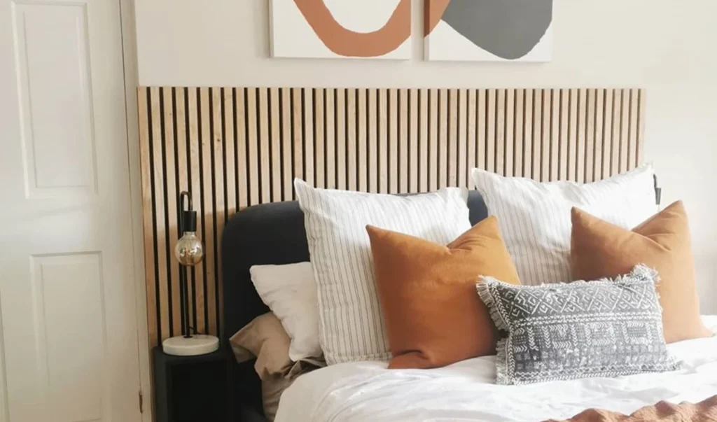 Wide Slats Slatted Headboard
