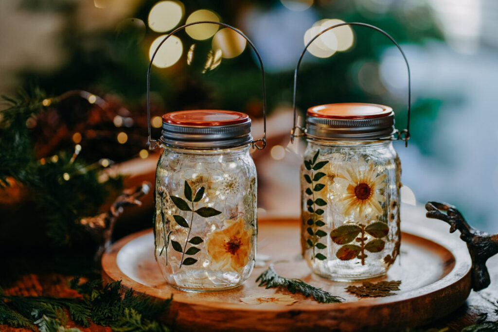 Winter Fairy Lights and Lanterns