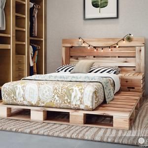 Wooden Crates Headboard