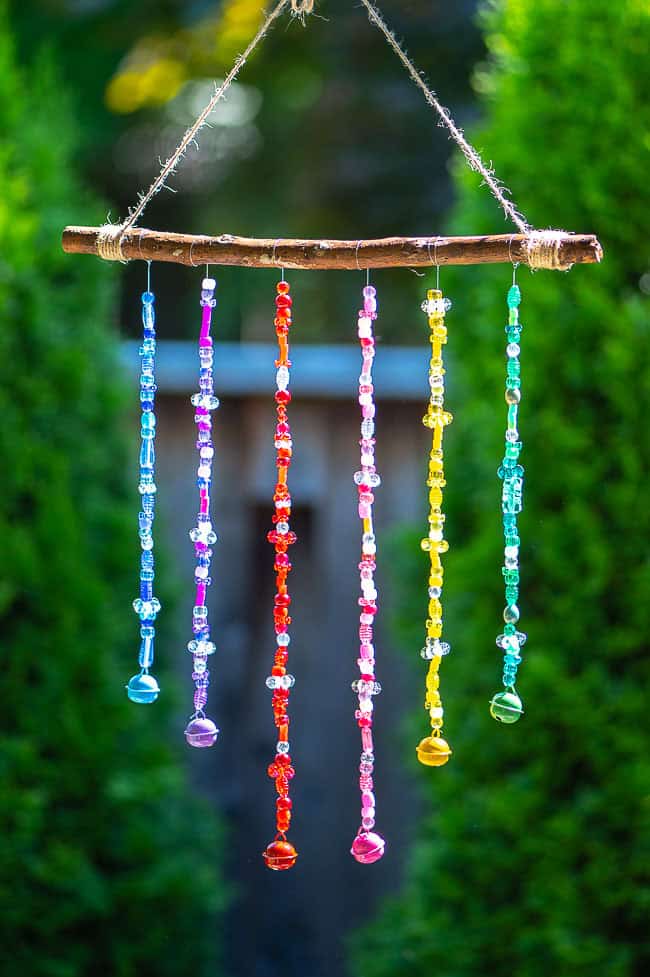Wooden Dowels Wind Chimes