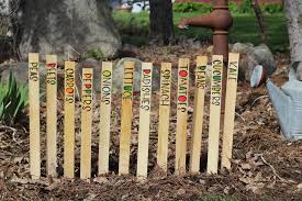 Wooden Herb Markers