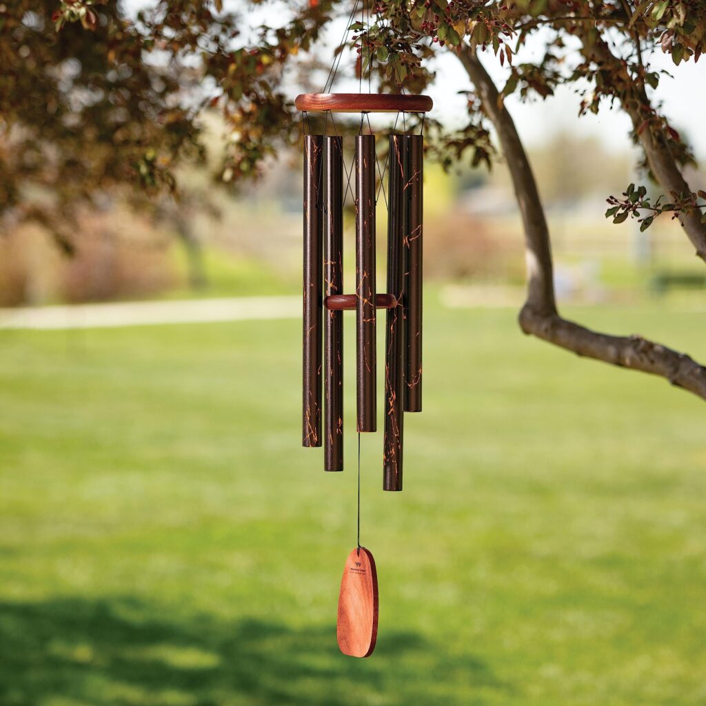Woodstock Copper Tubular Wind Chimes