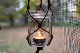 DIY Hanging Candle Lanterns