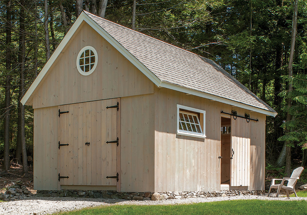Vermont Post and Beam Rustic Sheds