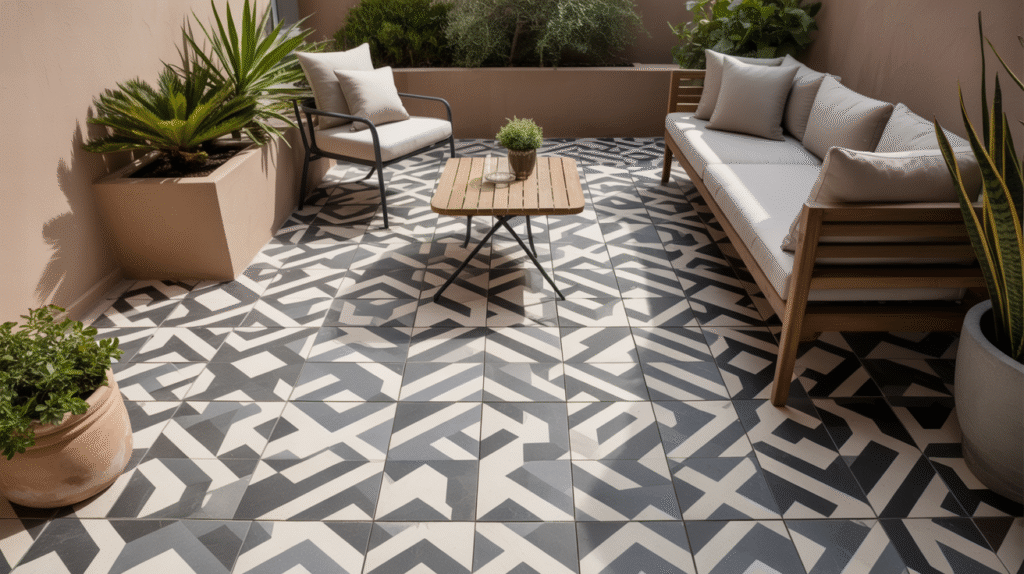 Geometric Tile Patterns for Modern Flair
