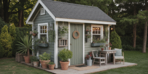 20 Garden Shed Decorating Ideas for the Exterior Suitable for Any Budget