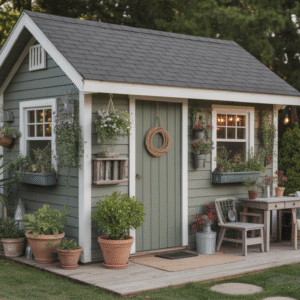 20 Garden Shed Decorating Ideas for the Exterior Suitable for Any Budget