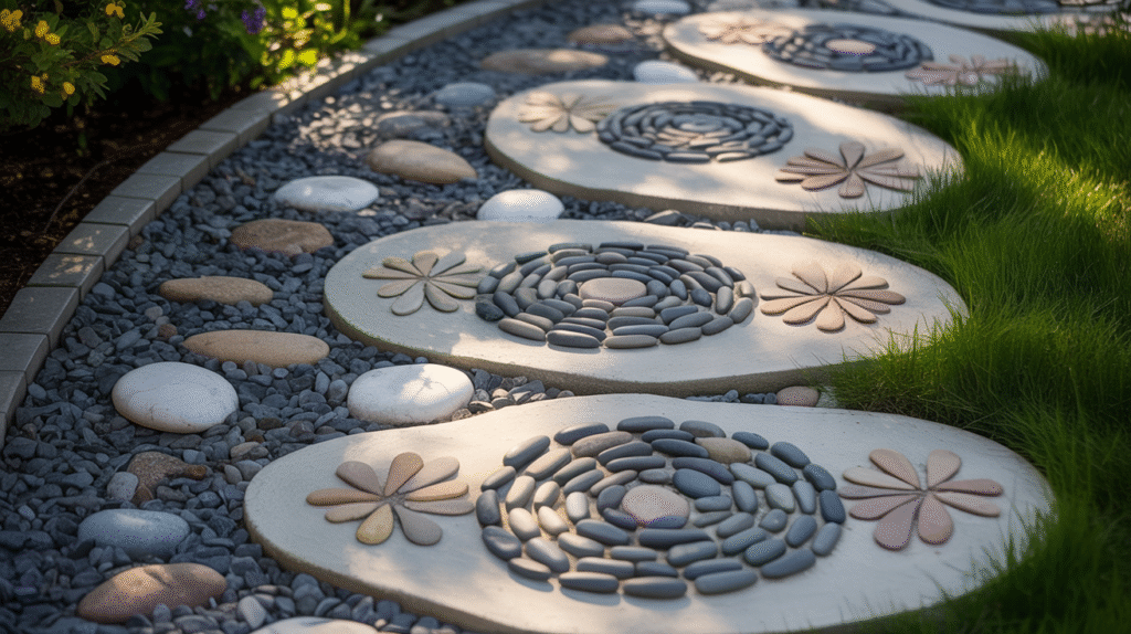 Patterned Stepping Stones