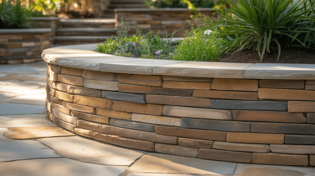 Flagstone Retaining Walls