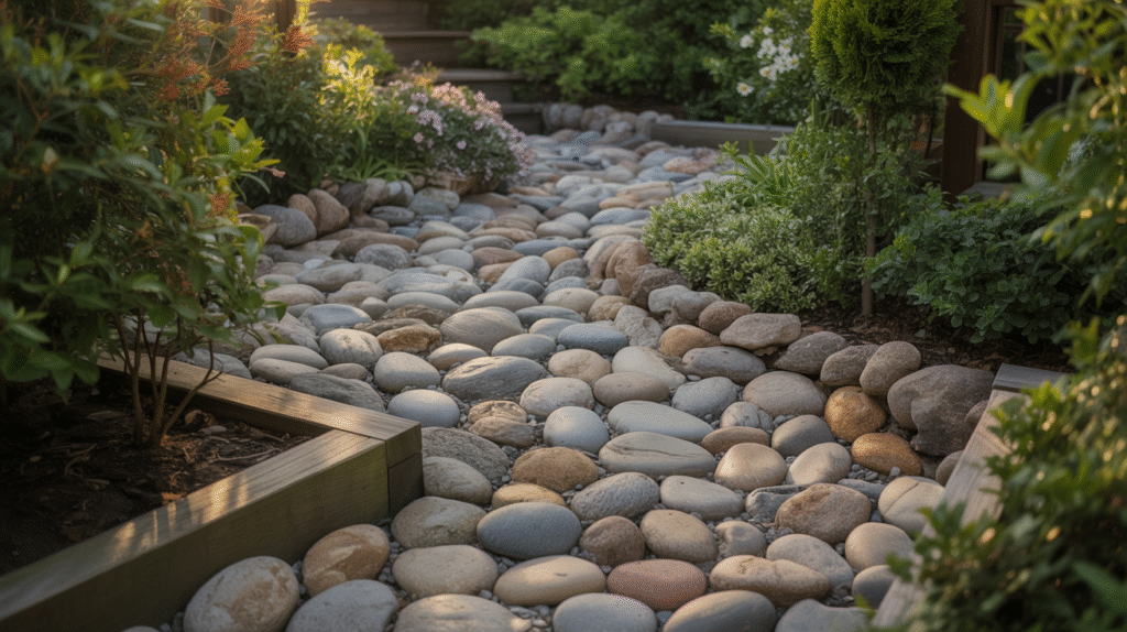 River Rock Pathways