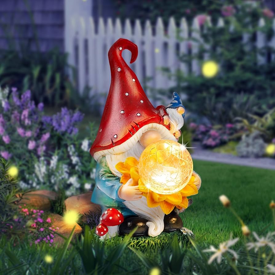  Add Solar Gnome Decorations
