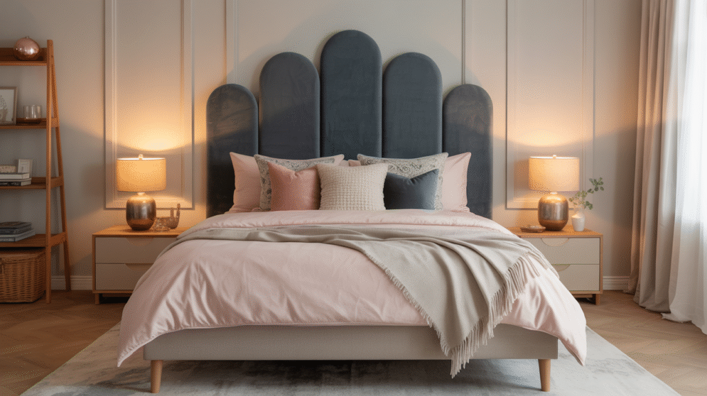 Affordable Upholstered DIY Headboard Ideas