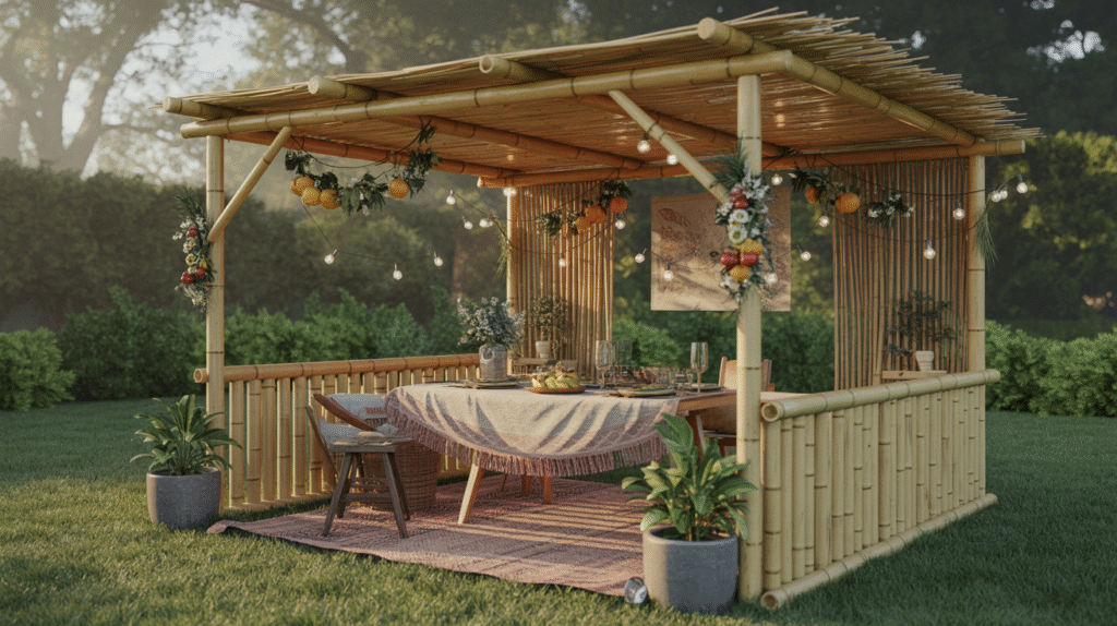 Bamboo Sukkah Plan