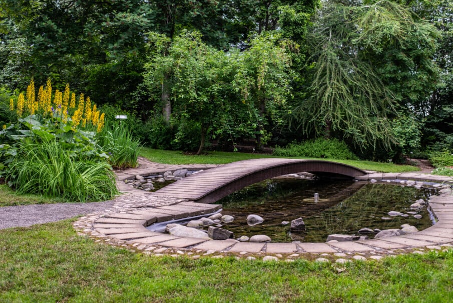Flat Wooden Walkway