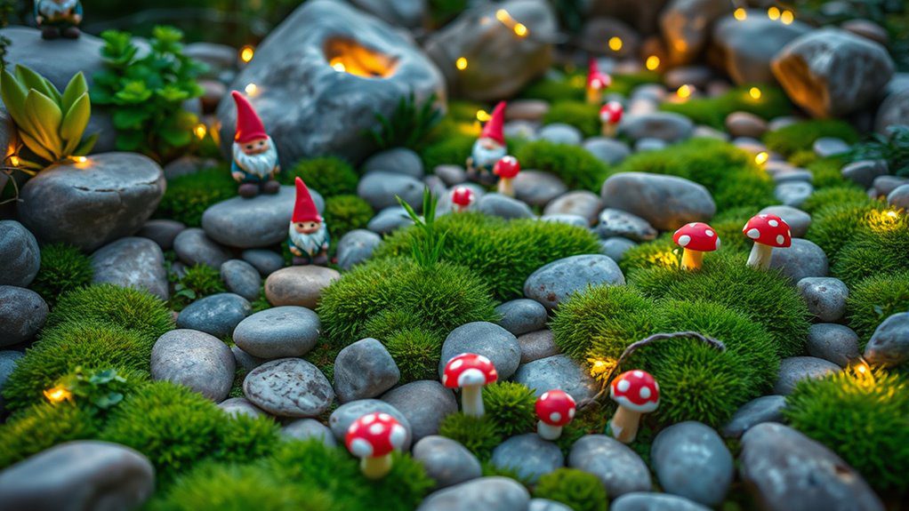 Gnome Waterfall Garden