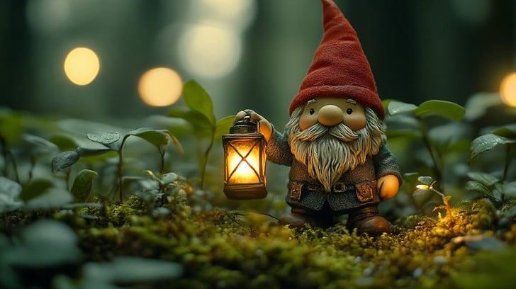Gnome with a Lantern