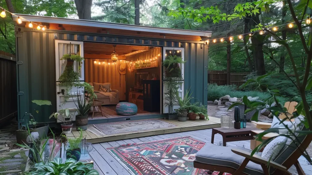 Multi-Purpose Potting Shed Ideas (Guest Room or Nook)