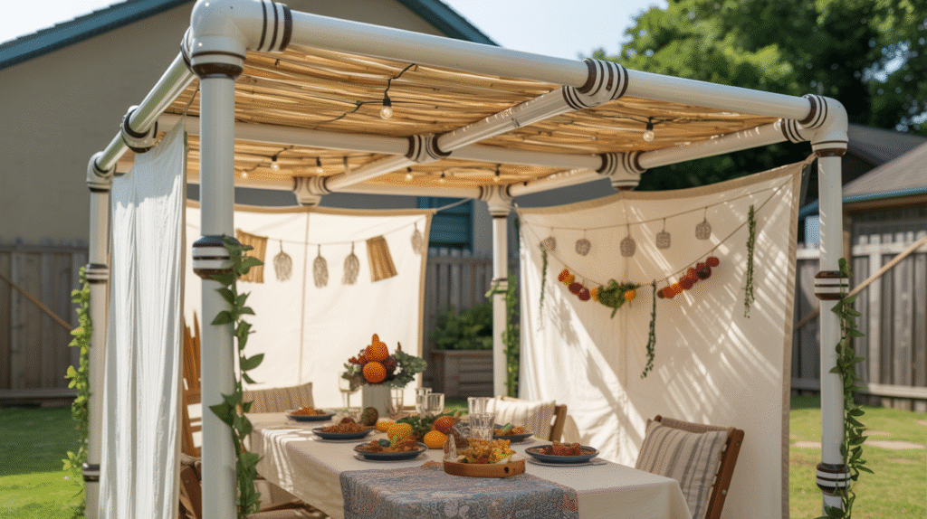 PVC Pipe Sukkah Building Plan