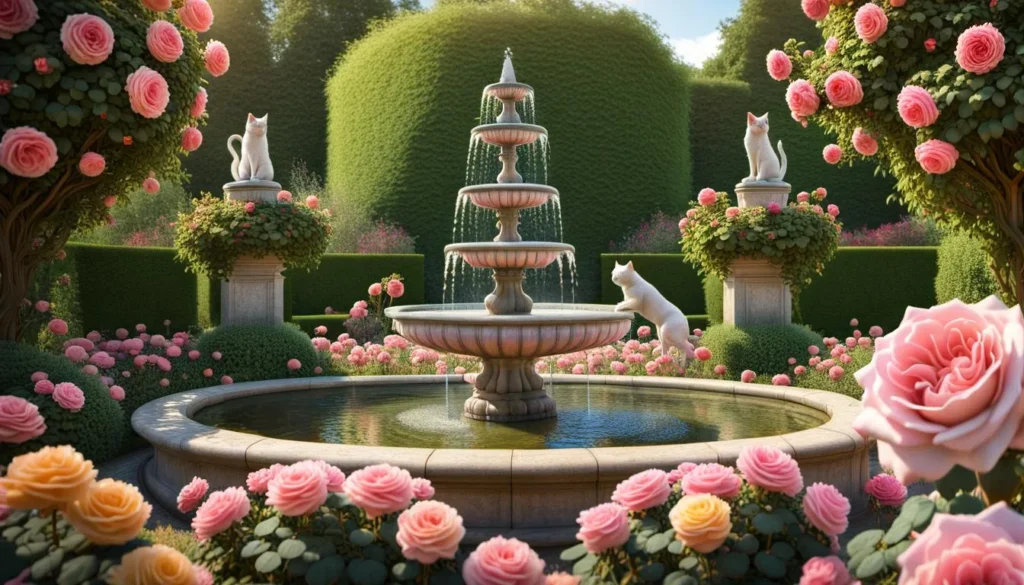 Rose and Water Features