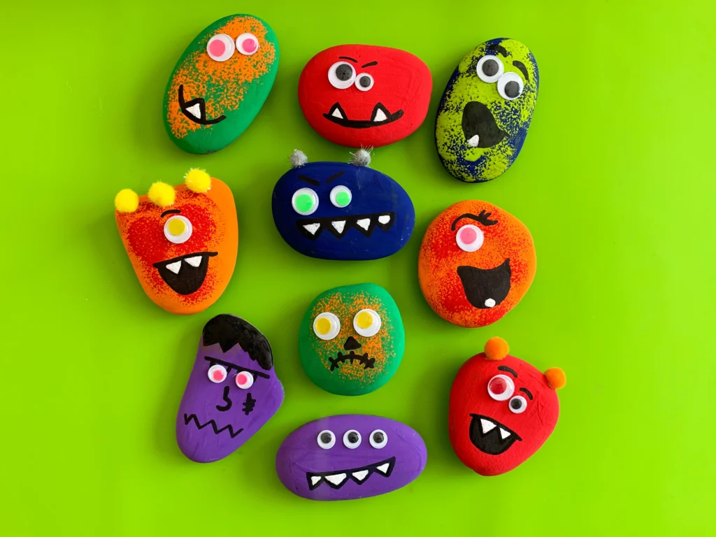 Silly Monster Rock Faces