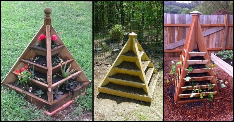 Strawberry Ladder Planter