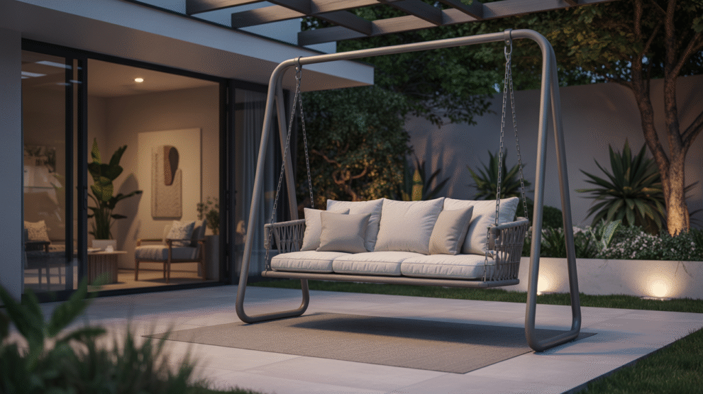 Swing into Relaxation with Modern Patio Swings