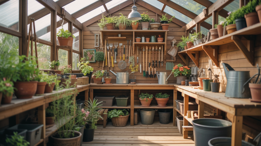 Why You Need a Potting Shed