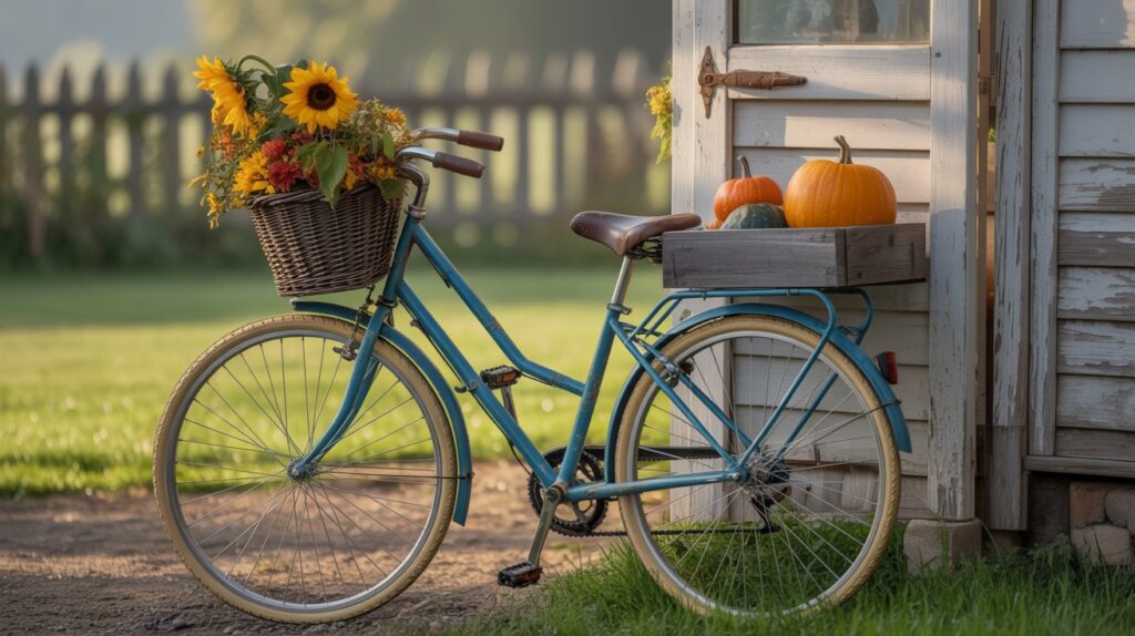 Upcycle a Vintage Bicycle Planter