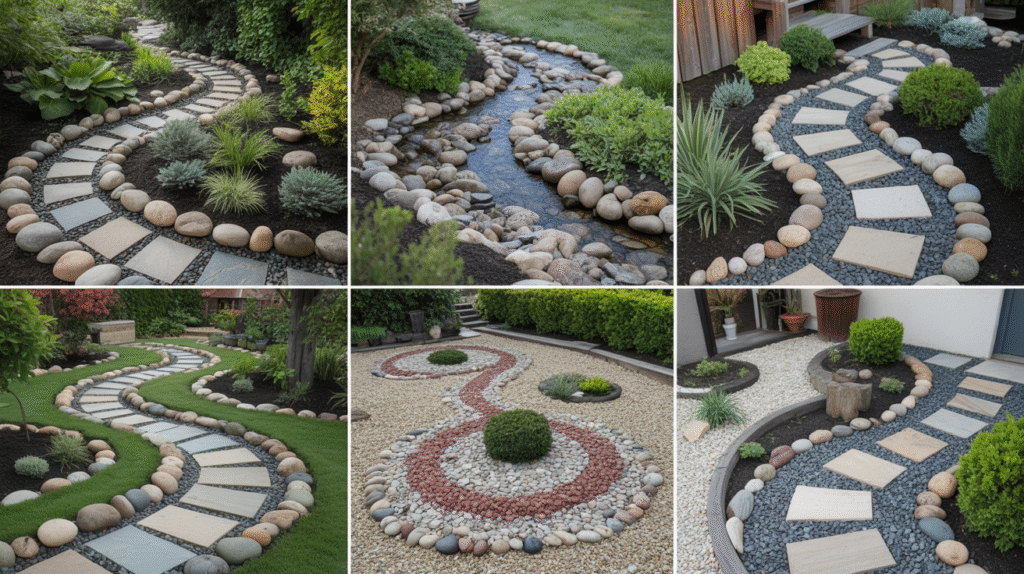 Let Your Creativity Flow with River Rock Garden Ideas